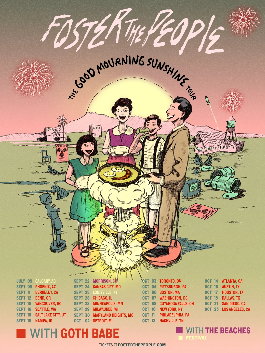 Foster the People - The Good Mourning Tour